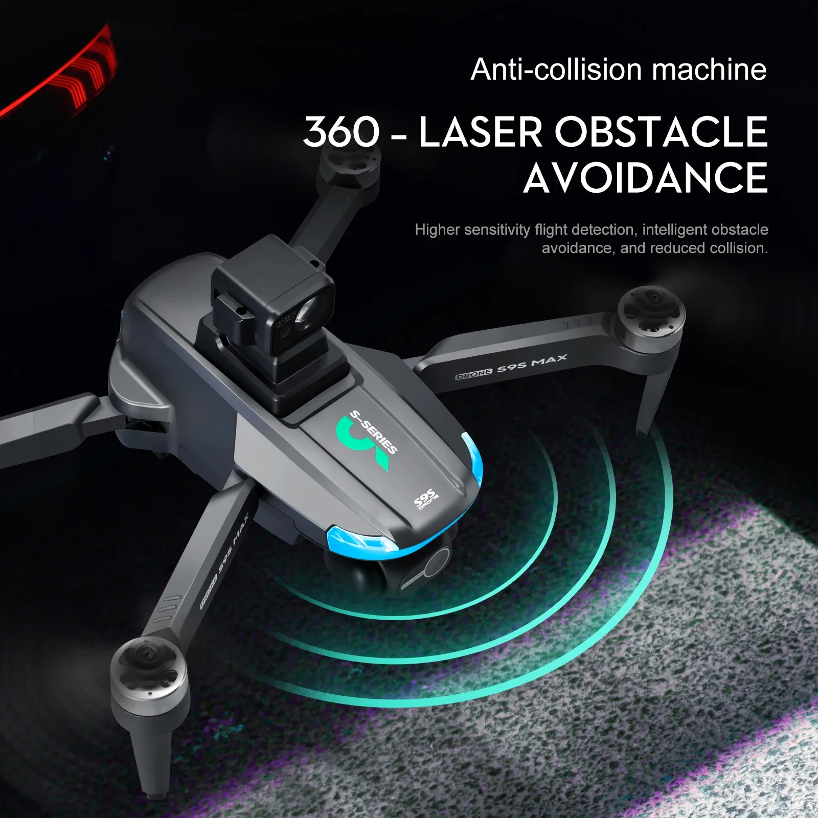 НОВЫЙ S9S MAX MINI Drone 4K 2- – обзор и цена Drone Camera Wide Angle