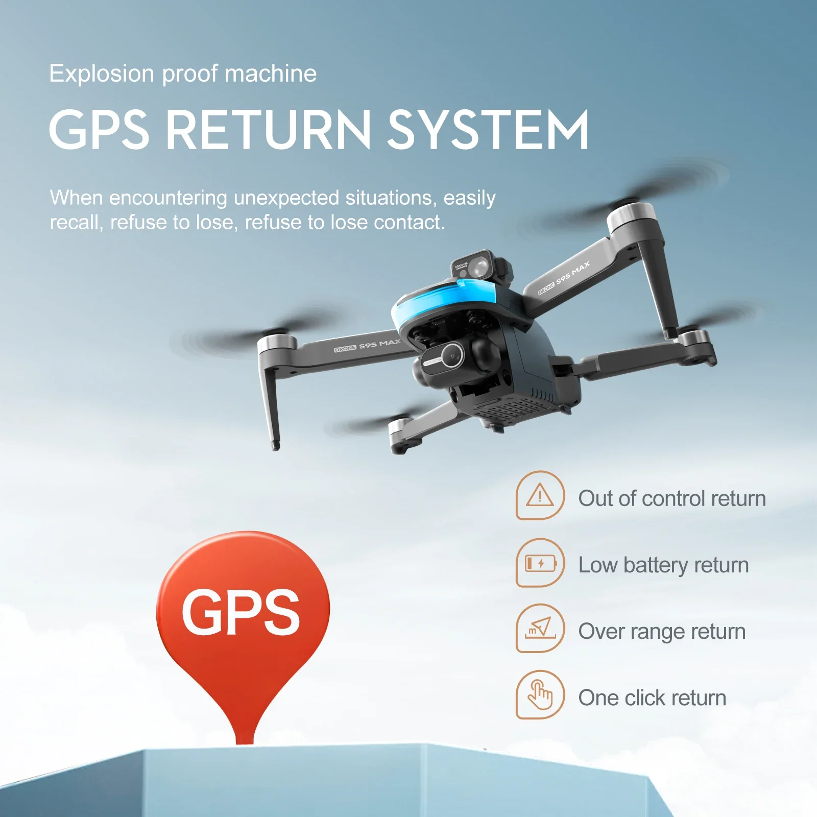 НОВЫЙ S9S MAX MINI Drone 4K 2- – обзор и цена Drone Camera Wide Angle