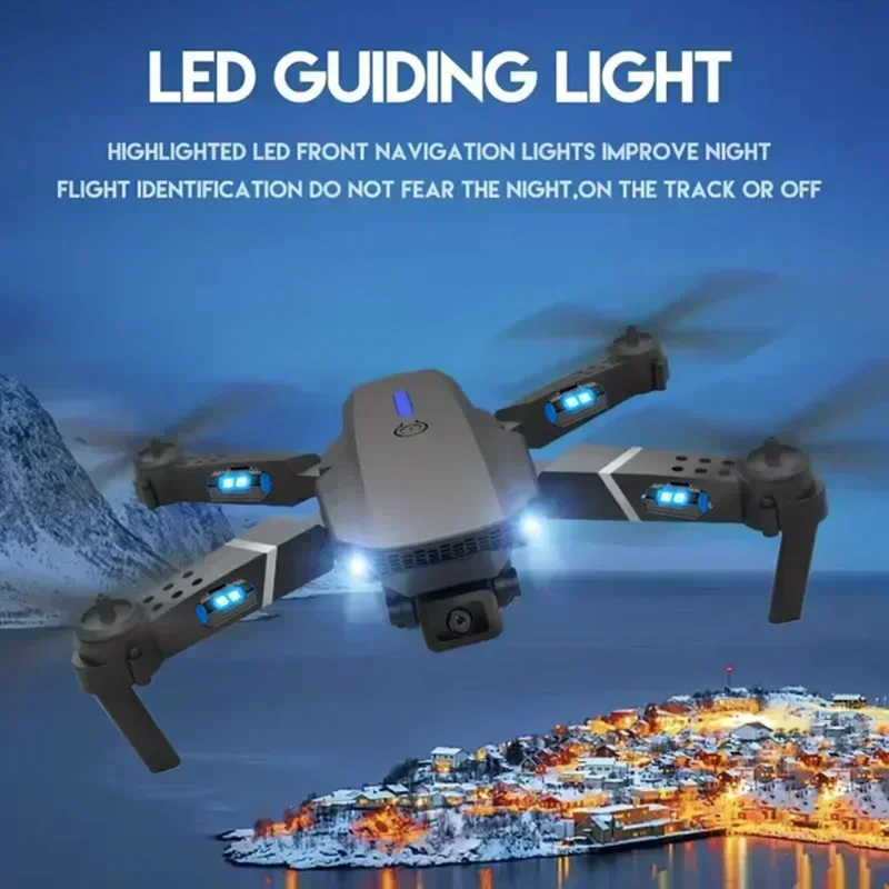 E88 Pro WIFI FPV Дрон Широкоуг – обзор и цена Drone Camera Wide Angle