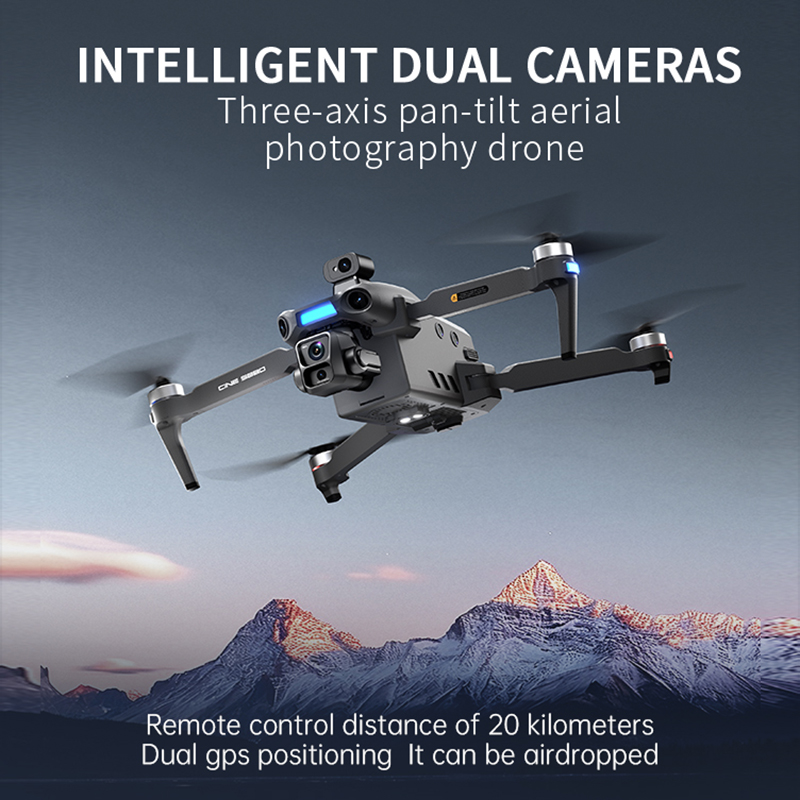 Новый дрон 2026 года с двумя 8 – обзор и цена Drone Camera Lens
